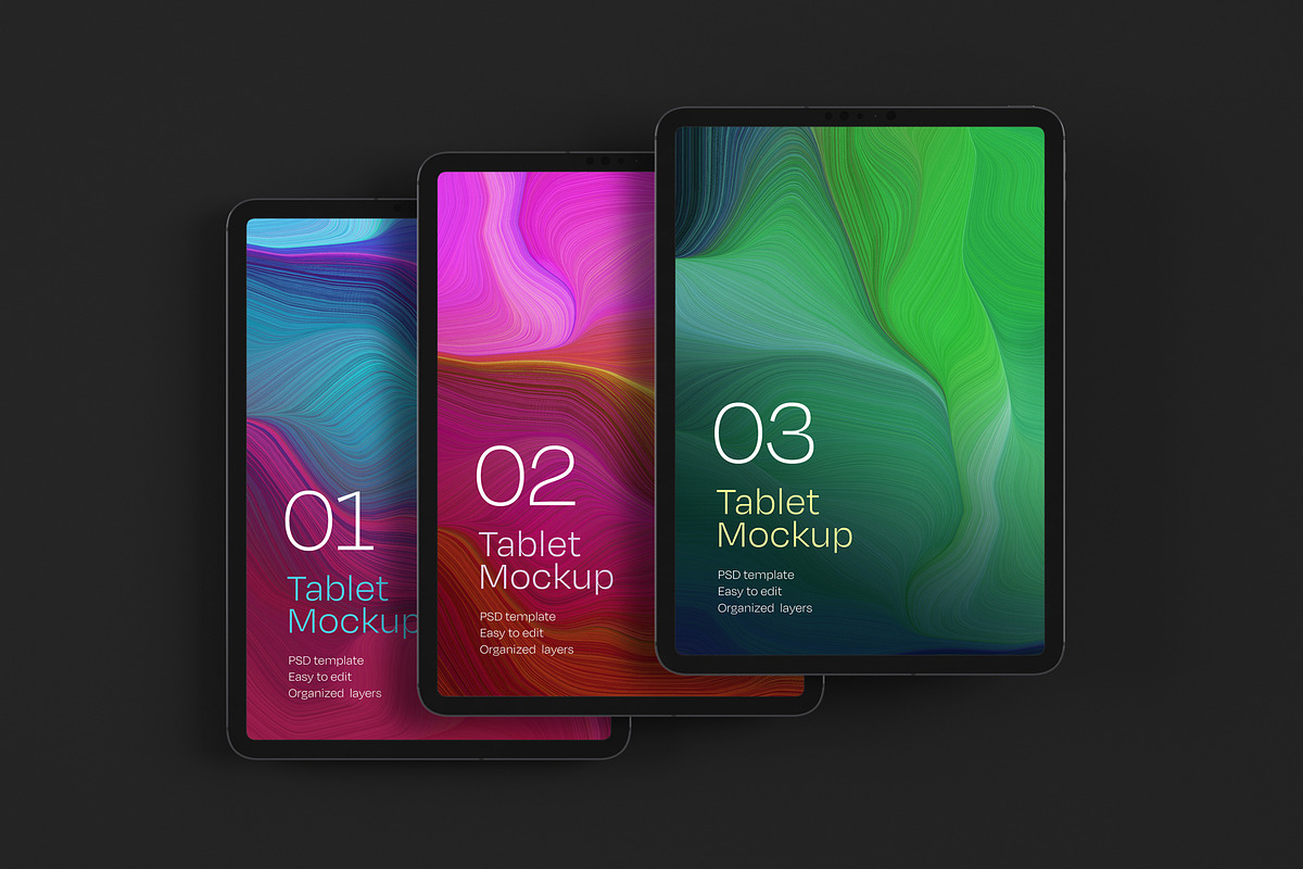 iPad Pro Mockup Set | Tablet Screen, an iPad Mockup by Deeplab (Photo 17 of 19)