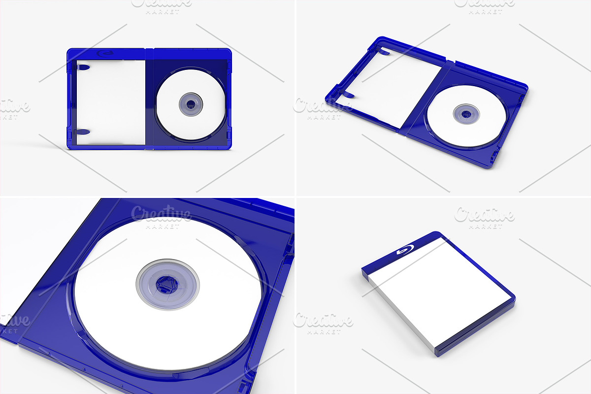 Blu-Ray / DVD Case Mockup - 10 views, a Packaging Mockup by Illusiongraphic (Photo 18 of 20)