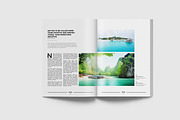 Simple & Clean Magazine Template V, a Magazine Template by Uloel Design (Thumbnail 4 of 12)