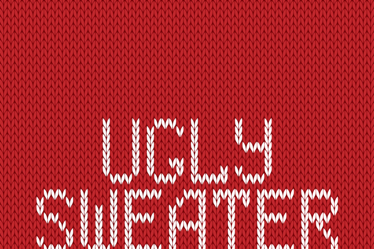 Сhristmas Knitted Font, a Symbol Font by Artolus (Photo 6 of 9)