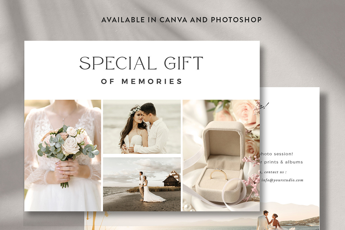 Gift Certificate Card GC013, a Brochure Template by Bellenity Design (Photo 1 of 3)