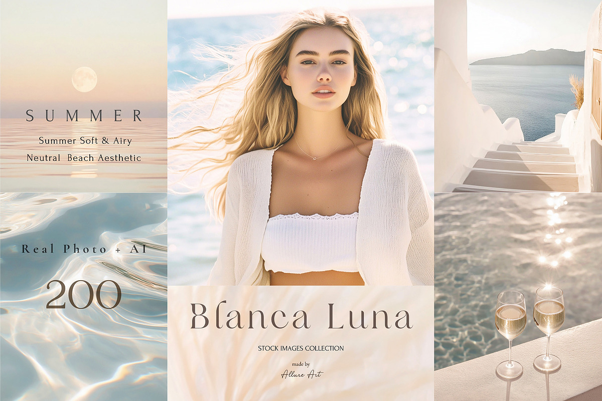 890 Summer Beach Stock Images Bundle, a Beauty & Fashion Photo by Allure Art (Photo 5 of 19)
