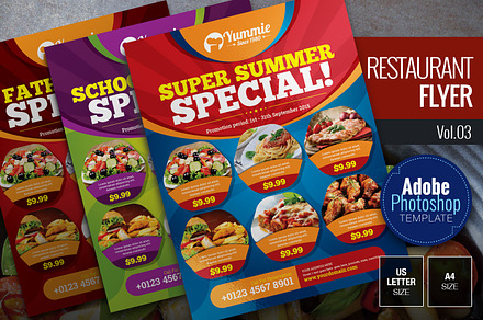 Restaurant Flyer Vol.03