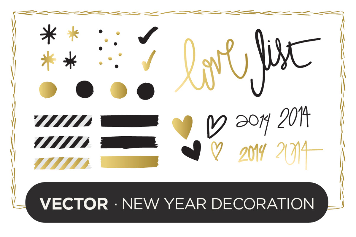 Vector: New Year Decoration