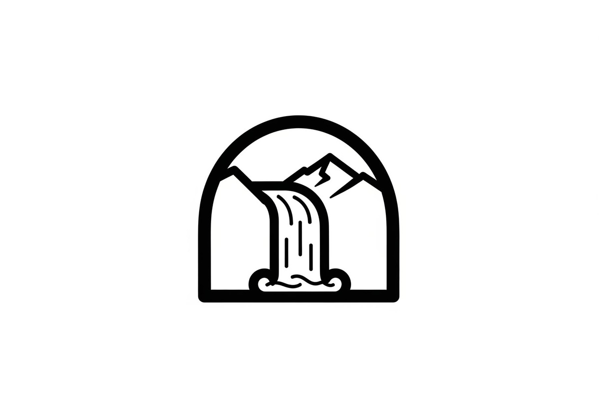 Waterfall Arch Landscape SVG Bundle, an Illustration by jahid234 (Photo 25 of 31)