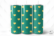 Christmas Heart Seamless Digital, a Pattern Graphic by Coco Bloom (Thumbnail 3 of 4)