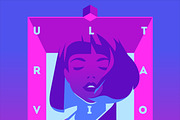 8 Ultraviolet Theme Illustrations, an Illustration by Alexander Baidin (Thumbnail 7 of 7)