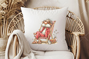 Whimsical Polka Dot Summer Clipart, an Illustration by OK Design (Thumbnail 4 of 6)