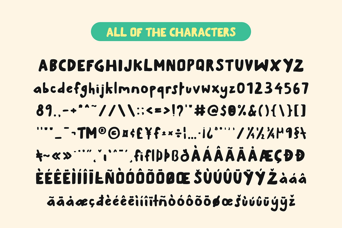 CS Wilkes Drawn, a Sans Serif Font by Craft Supply Co. (Photo 8 of 8)