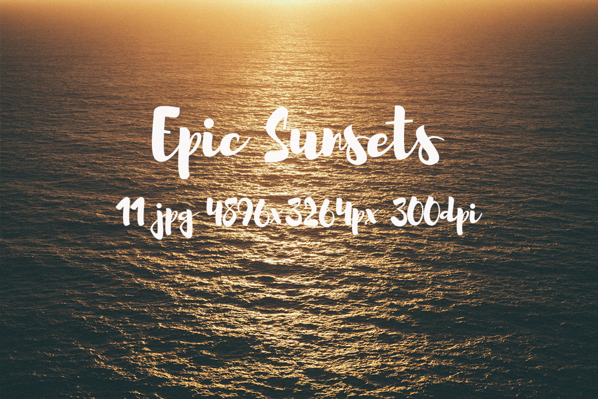 Epic Sunsets, a Templates & Theme by ApertureVintage