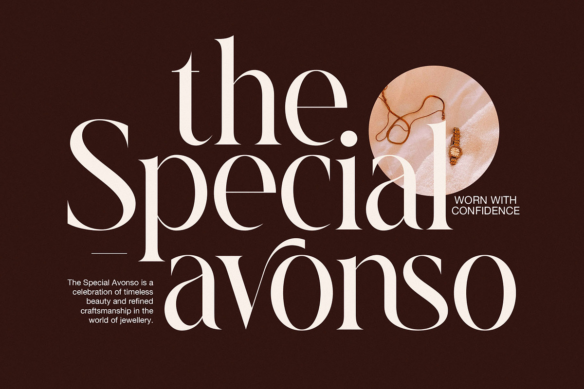 Glitns Elegant Serif Font, a Serif Font by Graphicxell (Photo 5 of 8)
