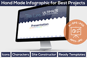 Ultimate Thin Line Infographics, a Presentation Template by Andrew Kras Design (Thumbnail 1 of 10)