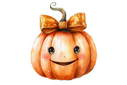 Kawaii  Pumpkin Sublimation, an Illustration by Designworld (Thumbnail 4 of 6)