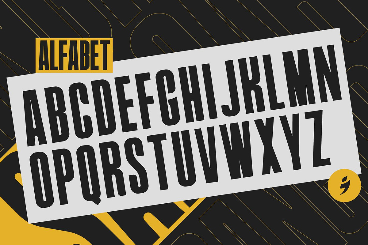 Maison - Sporty Display Font, a Sans Serif Font by Luna Shop (Photo 4 of 4)