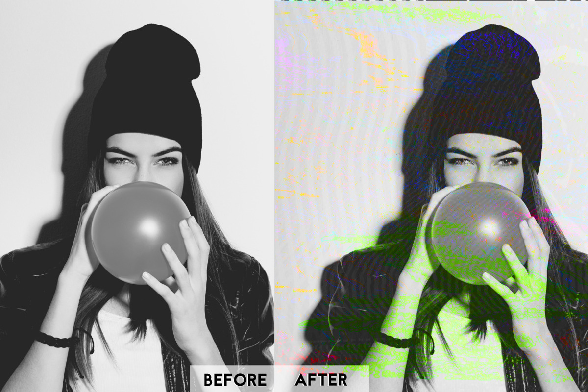 60 TV Glitch Textures, a Texture Graphic by Artem Vorotnikov (Photo 2 of 9)