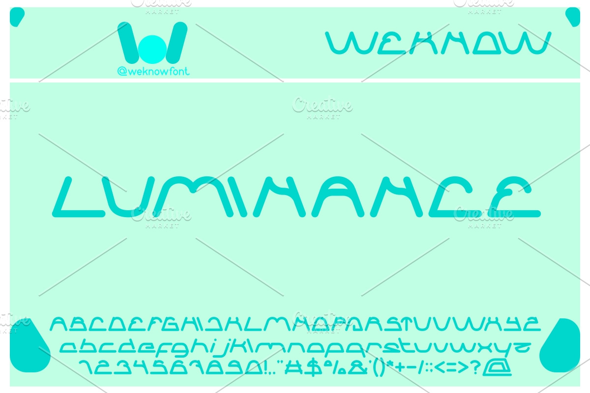 sneak peeks fonts, a Font by weknow (Photo 1 of 5)