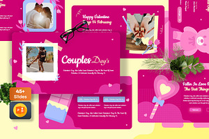 Couples - 14 February Powerpoint, a Presentation Template by Dhabee