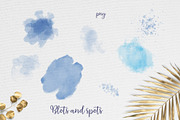 Watercolor flowers Orchids clipart, an Illustration by Yuliya Art (Thumbnail 13 of 18)