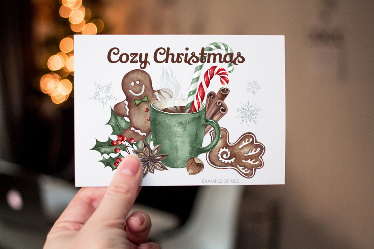 Christmas is coming - watercolor set, a Decorative Illustration by ReachDreams (Photo 3 of 9)