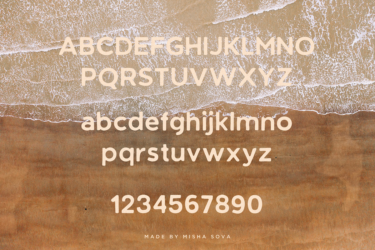 Gentle Side - modern & vintage sans, a Sans Serif Font by Misha Sova (Photo 10 of 11)