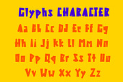 Boxkan Uniqe Display Font, a Handwritten Font by Tera Asset Garage (Thumbnail 3 of 8)