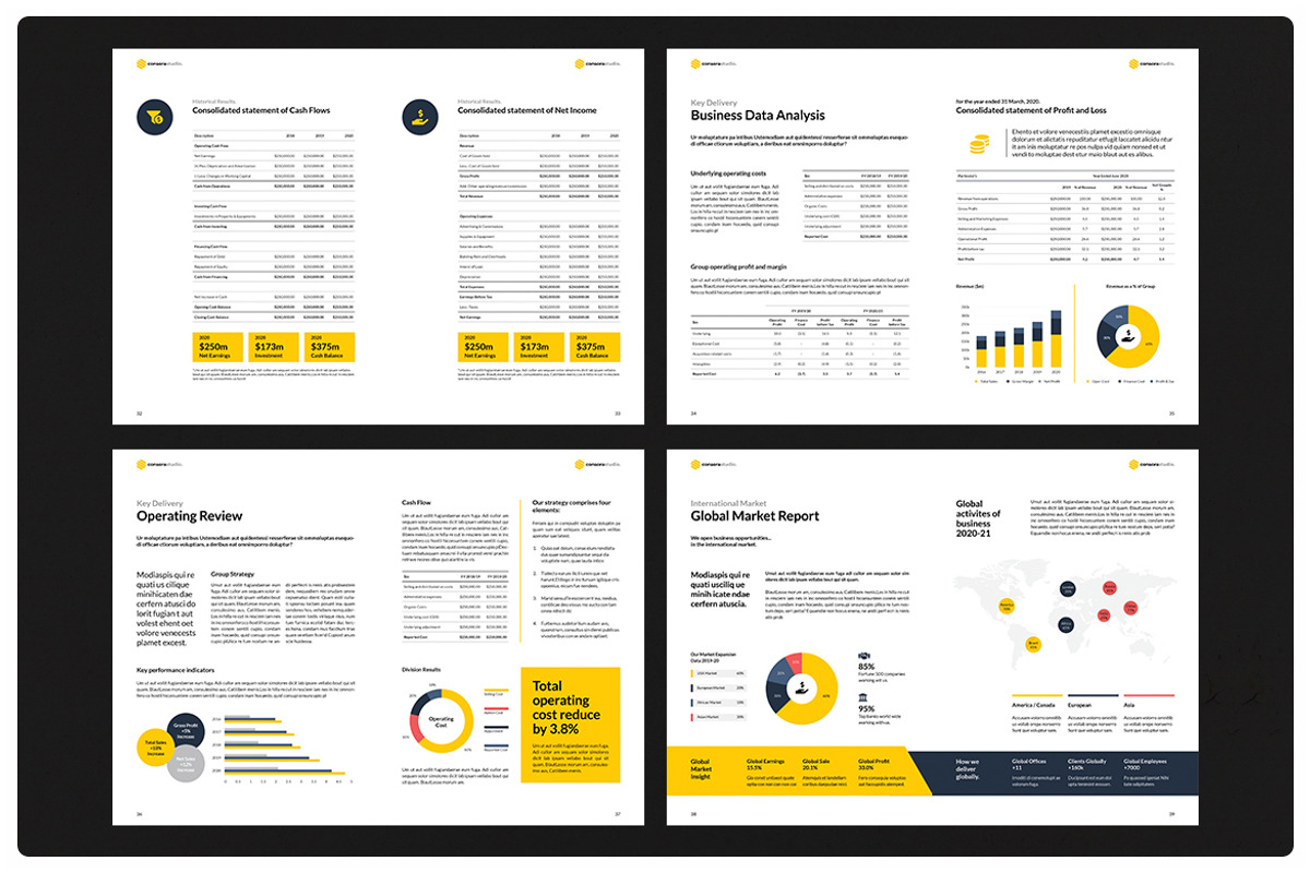 Annual Report, a Brochure Template by StudioGraficso (Photo 10 of 12)