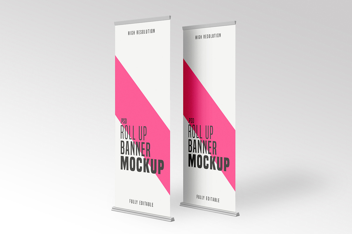 Rollup Mockup Template, an Advertising Mockup by ZAAS (Photo 7 of 8)