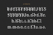 Dark Ages, a Blackletter Font by HATFSTUDIO (Thumbnail 9 of 9)