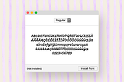 Handwriting Cute Playful Font Duo, a Handwritten Font by Nonceni (Thumbnail 10 of 10)
