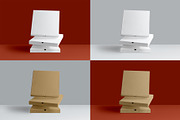 3 Pizza Box Mockup, a Cups & Container Mockup by eezo (Thumbnail 7 of 10)