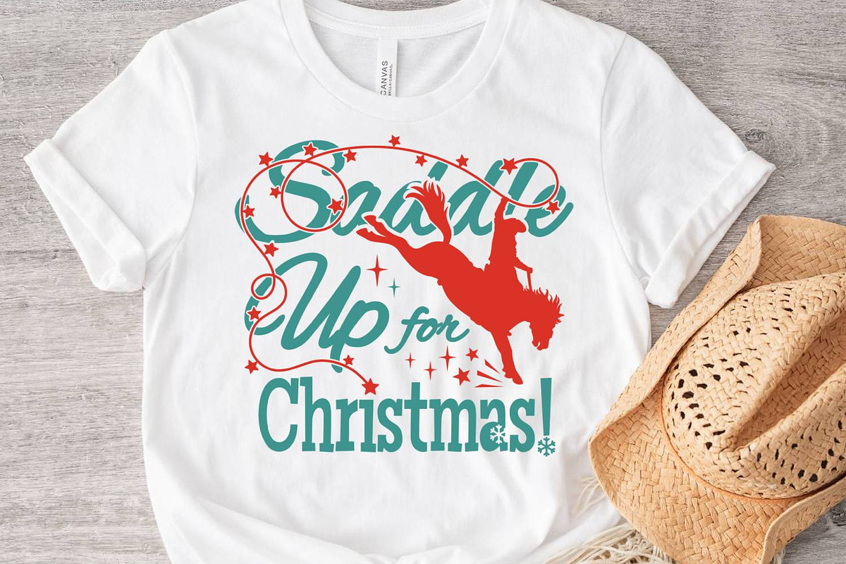 Cowboy Christmas SVG – Rodeo Holiday, a Graphic by TanchaArt (Photo 3 of 11)