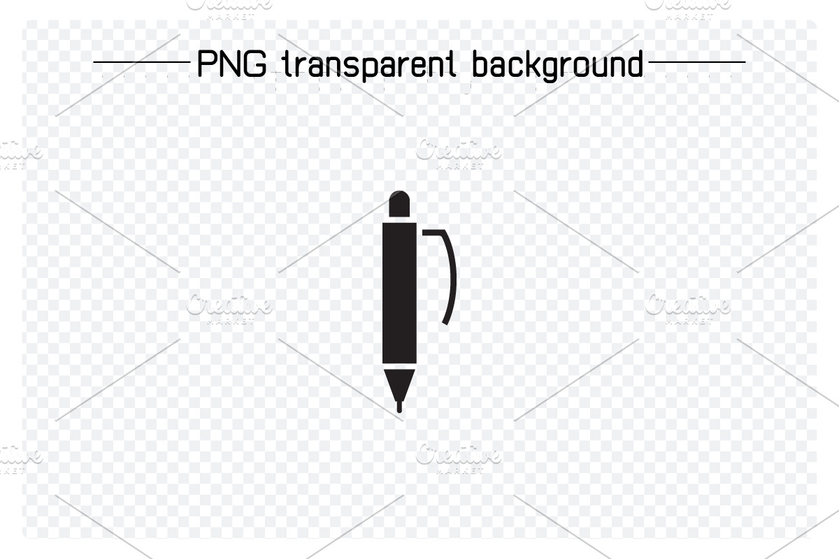 Pen and Writing Tools Icons, a Solid Icon by Designfour (Photo 6 of 7)