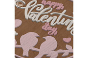 Valentine's Day SET Wall Decoration, a Templates & Theme by LaserCutano (Thumbnail 8 of 10)