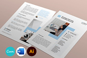 Clean Case Study Flyer Bundle, a Flyer Template by Rongbaaz (Thumbnail 5 of 6)
