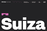 Suiza, a Sans Serif Font by Latinotype (Thumbnail 1 of 16)