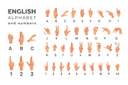 Vector language of deaf-mute., an Illustration by Olesia_ig (Thumbnail 2 of 5)