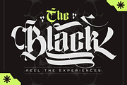 Blime Blackletter - Logo Font, a Blackletter Font by Nirmana Visual (Thumbnail 6 of 11)