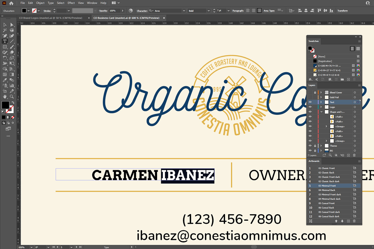 Conestia Omnimus Brand Logos, a Branding & Logo Template by fisihsani (Photo 8 of 8)
