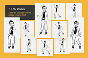 Character Set V04 Aliv, an Illustration by Weirdsgn Store (Thumbnail 2 of 5)