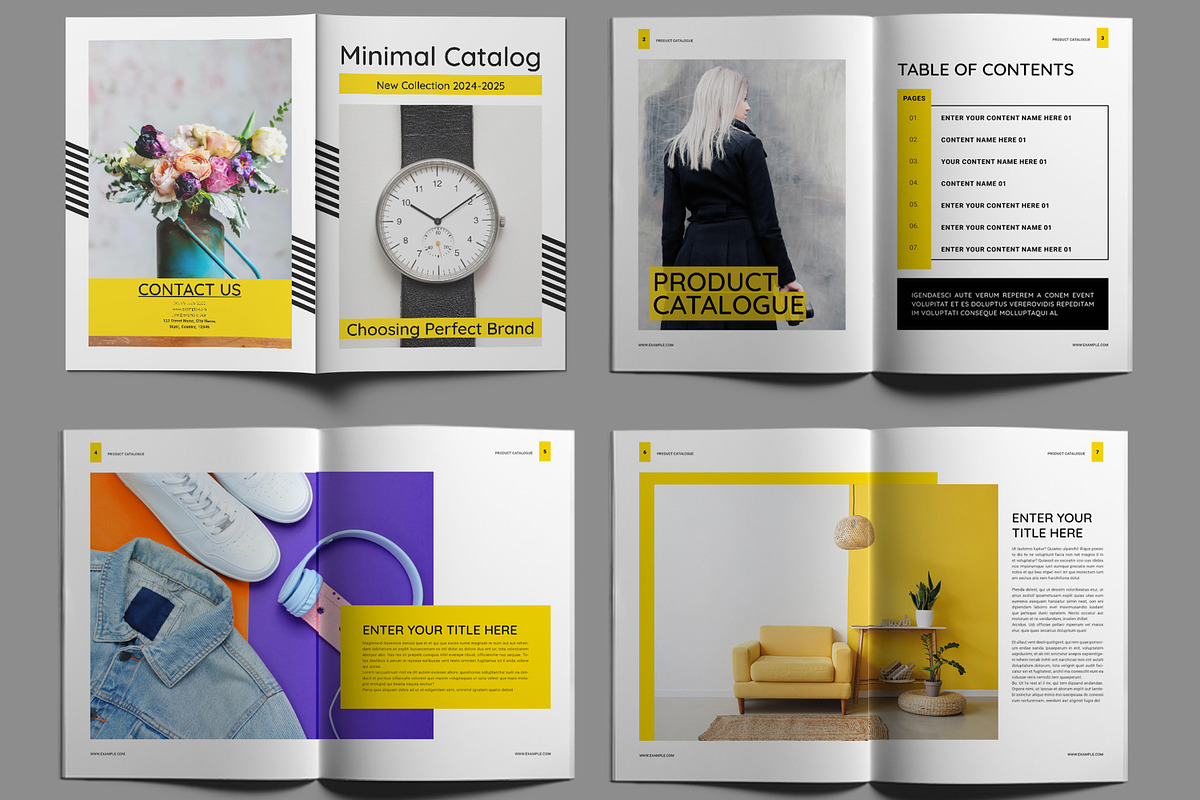 Product Catalogue Design Template