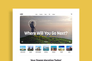 Modern Travel Email Newsletter, an UI Kit Template by MightyDesign (Thumbnail 2 of 9)