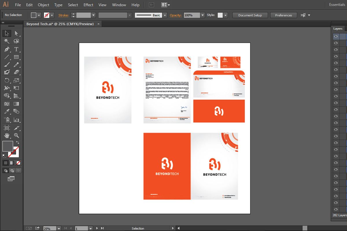 Branding Identity, a Stationery Template by Graphic Origin (Photo 10 of 10)