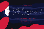 Fatal Grace. Signature Script Font., a Script Font by ClipArtRoom (Thumbnail 1 of 11)