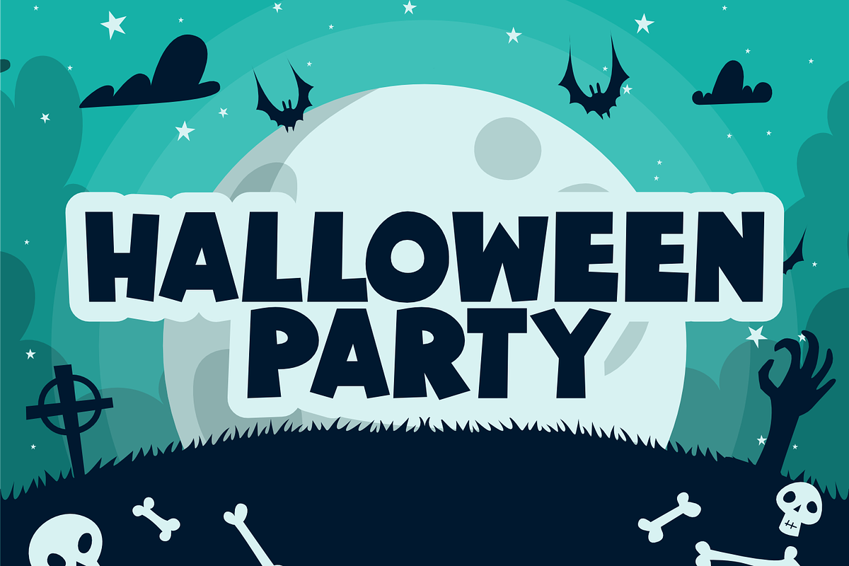 Spooky Wizard - Halloween Font, a Handwritten Font by Keithzo (Photo 3 of 7)
