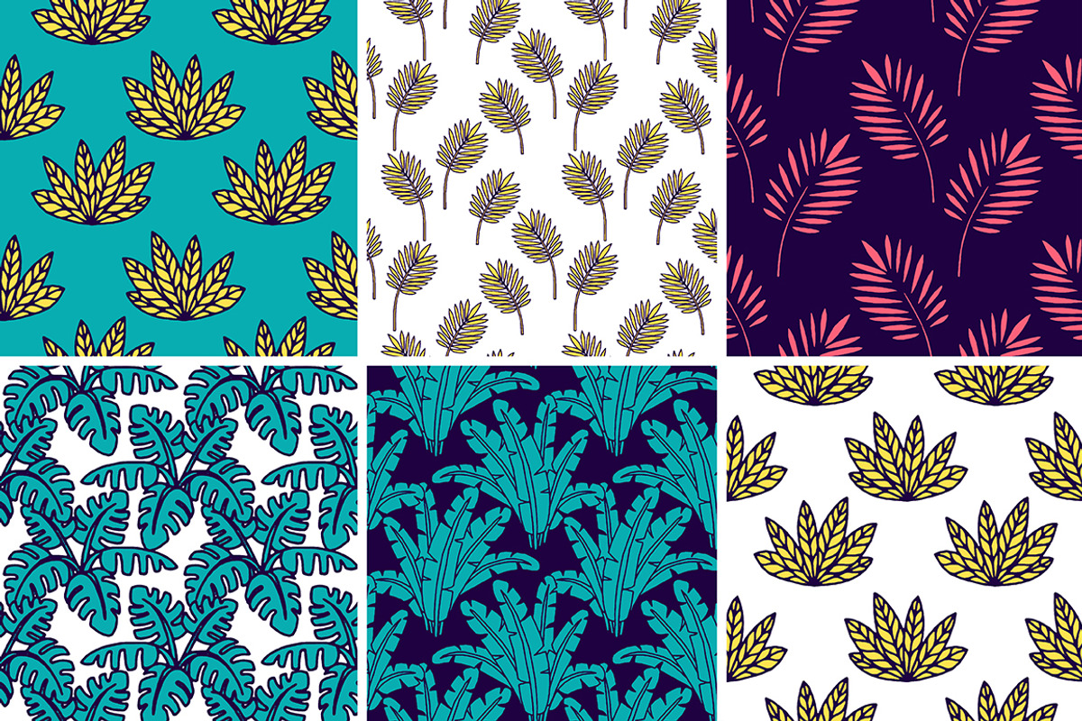 FLOWERS set, a Pattern Graphic by Tanya Akhmett (Photo 5 of 5)
