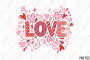 Valentine Png Love Png Valentines, an Illustration by CraftArtStudio (Thumbnail 1 of 4)