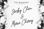 White Star - Chic Handwritten Font, a Script Font by din-studio.com (Thumbnail 4 of 8)