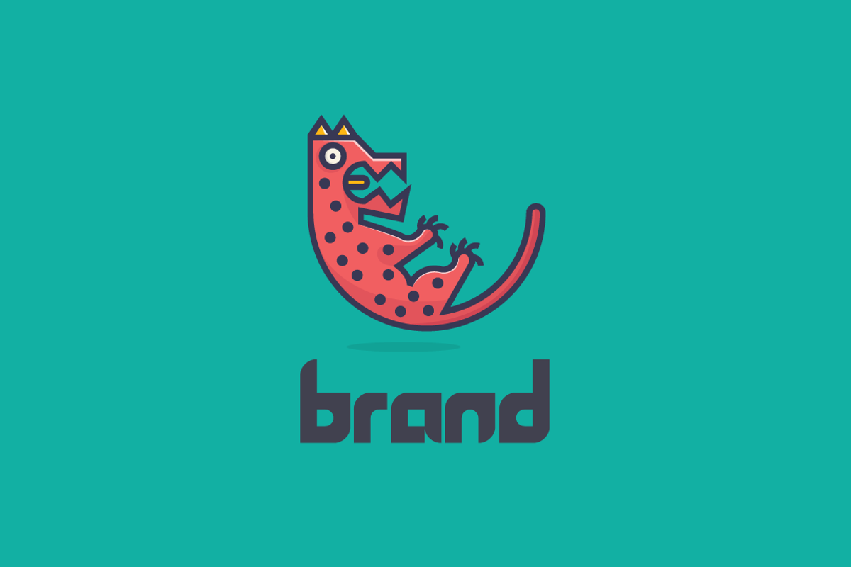 Funky Coyote Logo, a Branding & Logo Template by LogoFarm