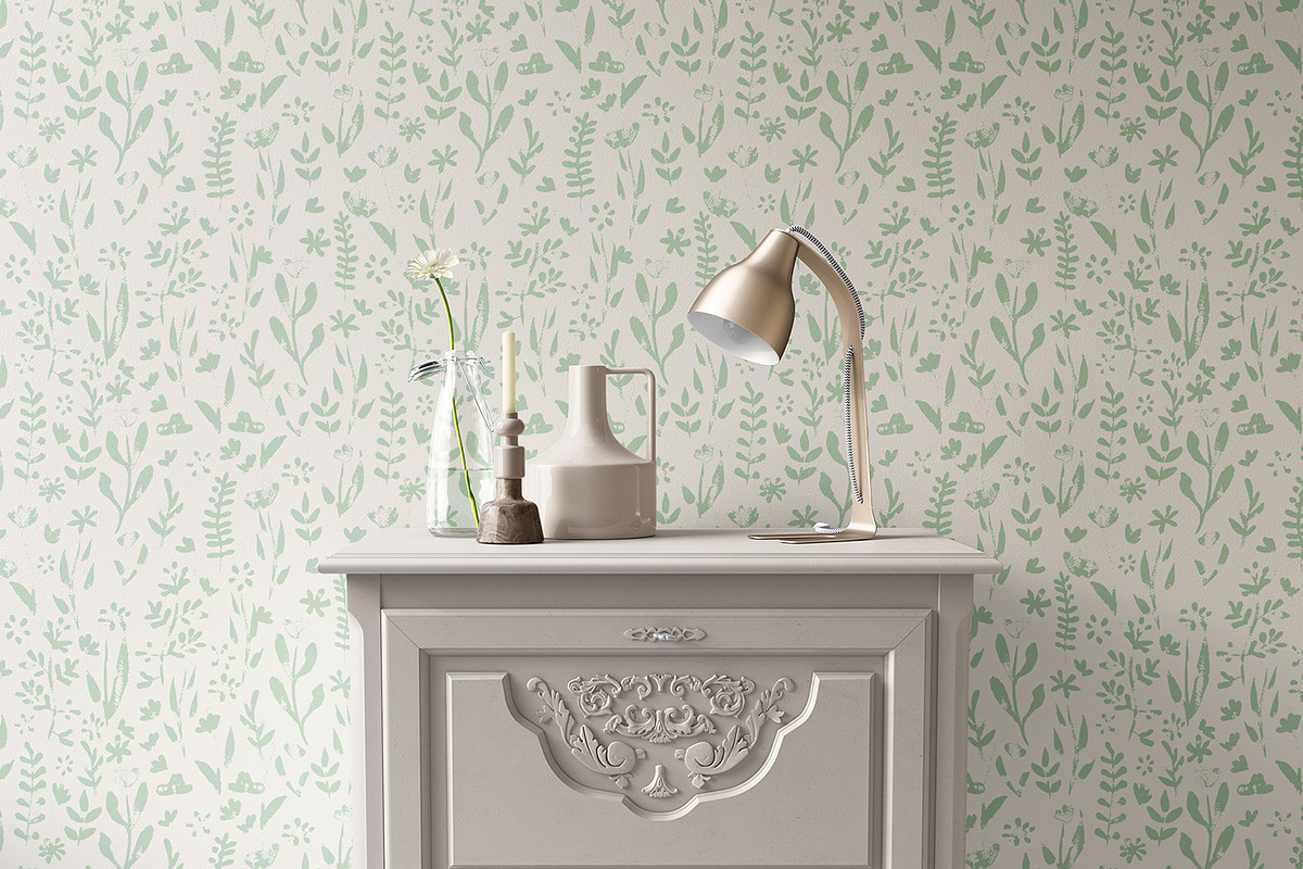 Nature Green Prints, a Pattern Graphic by MalyskaStudio (Photo 11 of 12)