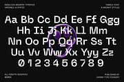 Nebulica - Geometric Family Font, a Sans Serif Font by Zarma Type (Thumbnail 10 of 12)